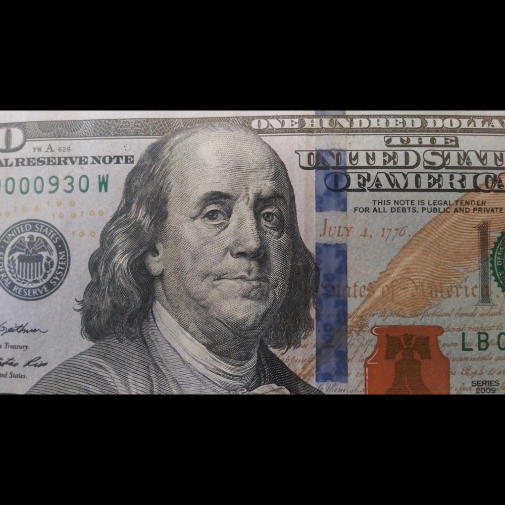 Collectors item $100 bill (this is a authentic)